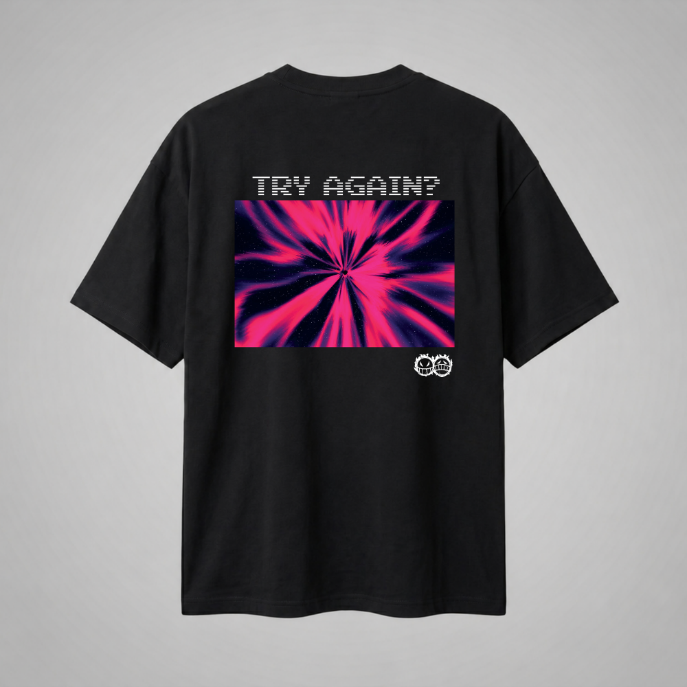 Oversize Premium T-Shirt Try Again